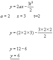 equation substitution eg#1