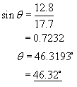 the sine ratio - problem#03