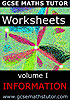 worksheet ebook volume 1 - Information